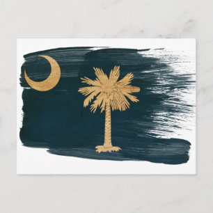 South Carolina Flag Postcards