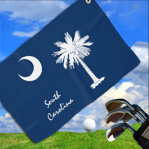 South Carolina Flag & State USA golf /sport fans Golf Towel