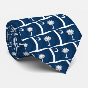 South Carolina Flag Tie