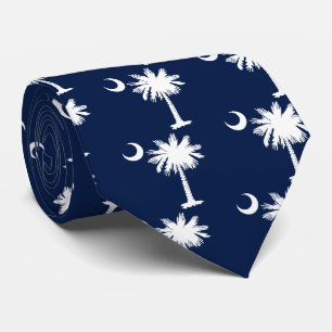 South Carolina Flag Tie