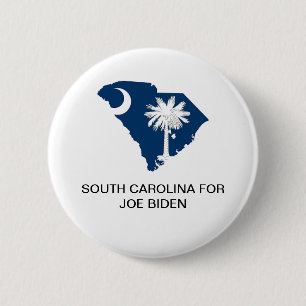 SOUTH CAROLINA for JOE BIDEN Button