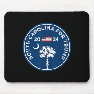 South Carolina For Trump President Trump Palmetto Mouse Pad