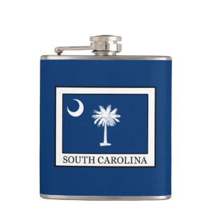 South Carolina Hip Flask