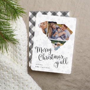 South Carolina Home State Photo Collage Christmas Holiday Card