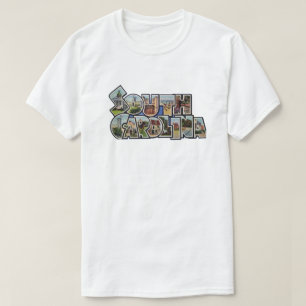 South Carolina Letters Greeting T Shirt