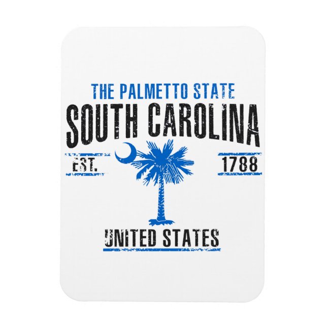 South Carolina Magnet (Vertical)