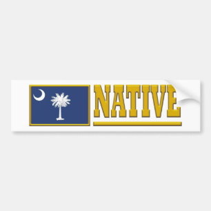 South Carolina Native Bumper Sticker