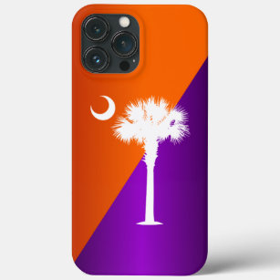 South Carolina Orange & Purple  iPhone 13 Pro Max Case