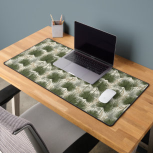 South Carolina Palmetto Palms - Lowcountry Coastal Desk Mat