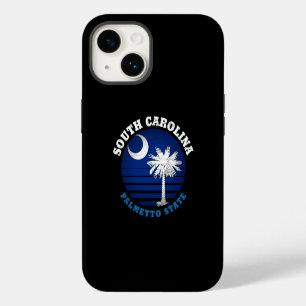 SOUTH CAROLINA PALMETTO STATE FLAG iPhone 14 CASE
