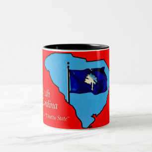 South Carolina - Palmetto State Postcard Mug