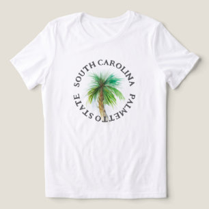 South Carolina Palmetto State Watercolor Shirt