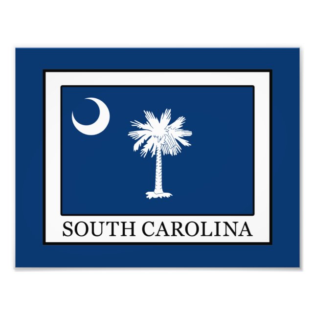 South Carolina Photo Print (Front)