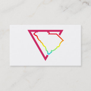 south carolina pink triangle business card