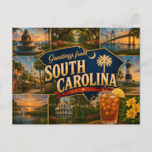 South Carolina Postcard