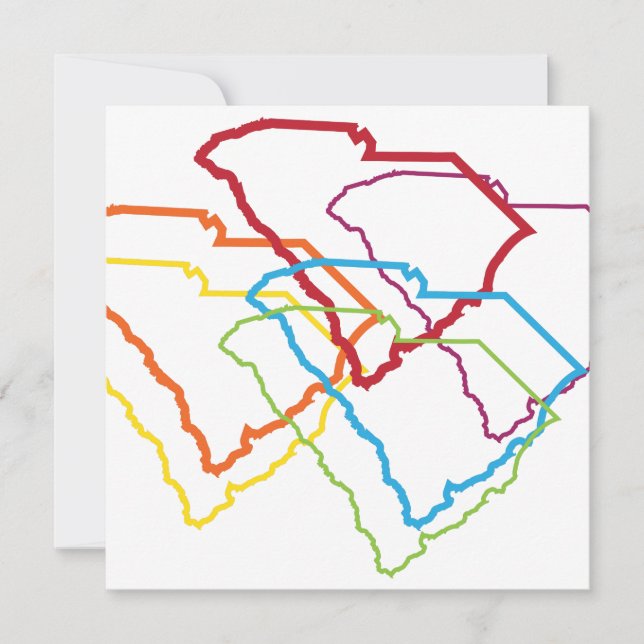south carolina pride blur invitation (Front)