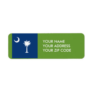 SOUTH CAROLINA RETURN ADDRESS LABEL