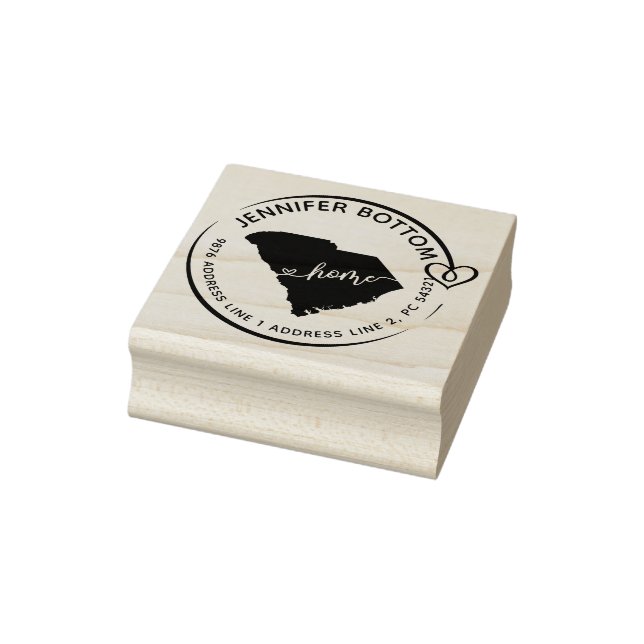 South Carolina return address Rubber Stamp (Stamp)