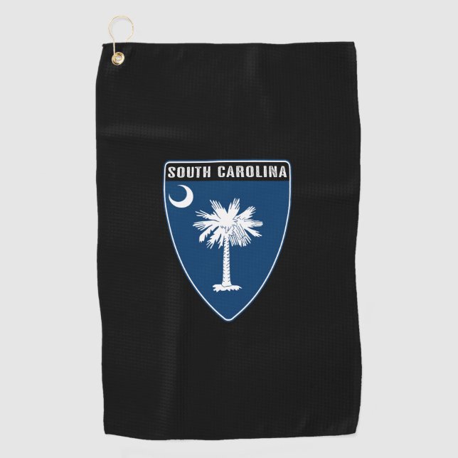South Carolina Shield Golf Towel (Front)