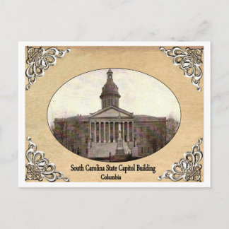 South Carolina State Capitol Building Old Postcard
