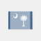 South Carolina State Flag Design Accent