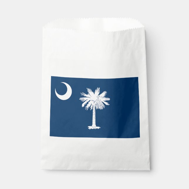 South Carolina State Flag Favour Bag (Front)