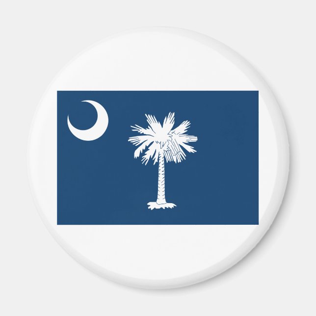 South Carolina State Flag Magnet (Front)