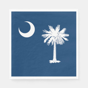 South Carolina State Flag Napkin