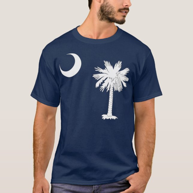 South Carolina State Flag T-Shirt (Front)