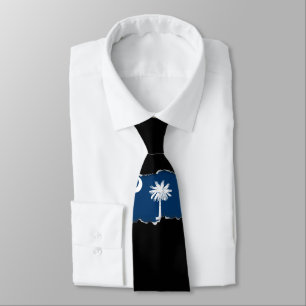 South Carolina State Flag Tie