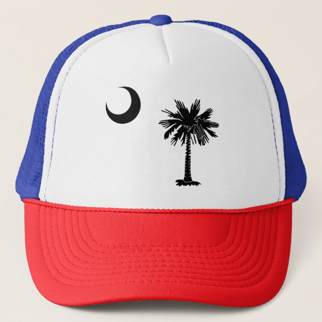 South Carolina State flag Trucker Hat (Front)