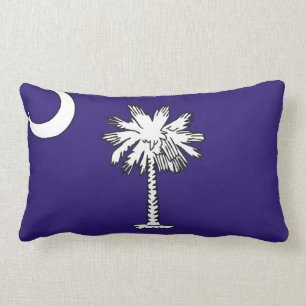 south carolina state flag united america pillow