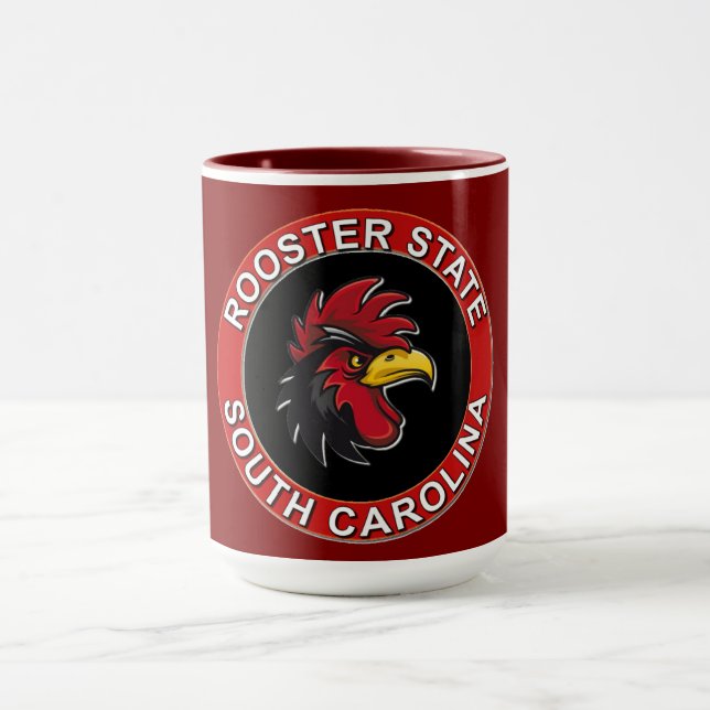 SOUTH CAROLINA THE ROOSTER STATE MUG (Center)