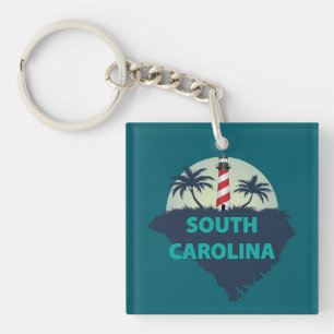 South Carolina, United States of America Key Ring
