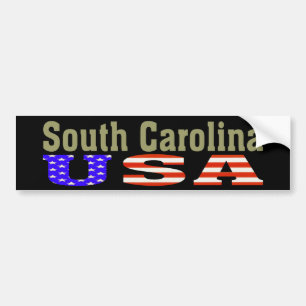 South Carolina USA! Bumper Sticker