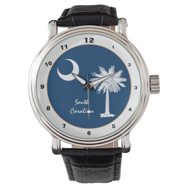 South Carolina watch, Flag, USA fashion /design Watch (Front)