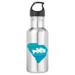 South Carolina Wave Fishing 532 Ml Water Bottle