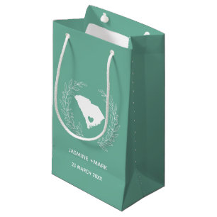 South Carolina wedding favours custom Small Gift Bag