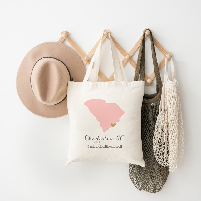 South Carolina Wedding Welcome Tote Bag (Creator Uploaded)