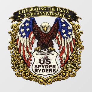South Central Minnesota Chapter - Decal Eagle USA2