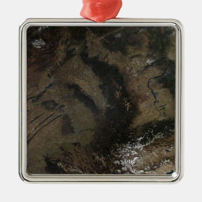 South central Russia Metal Tree Decoration (Front)