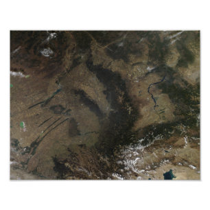 South central Russia Photo Print