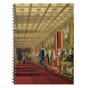 South Corridor, Windsor Castle, 1838 (chromolitho) Notebook
