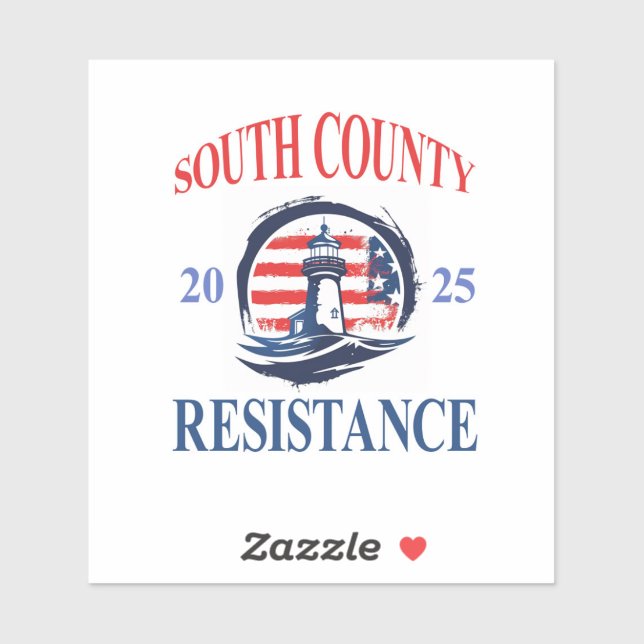 South County Resistance sticker (Sheet)