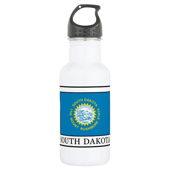 South Dakota 532 Ml Water Bottle (Front)