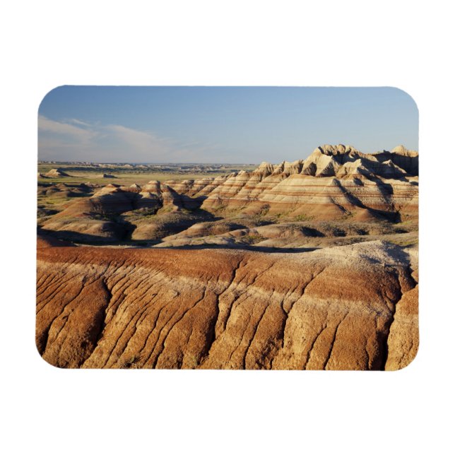 South Dakota, Badlands National Park, Badlands Magnet (Horizontal)