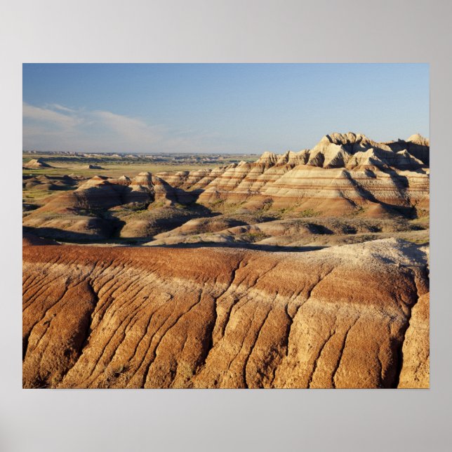 South Dakota, Badlands National Park, Badlands Poster (Front)