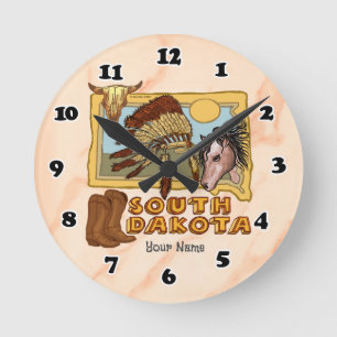 South Dakota clock