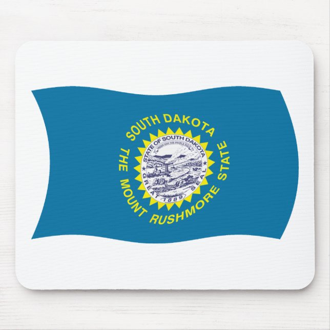 South Dakota Flag Mousepad (Front)