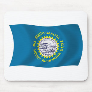 South Dakota Flag Mousepad